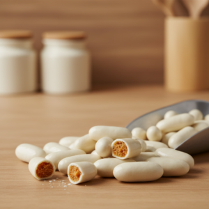 Fehércsokoládés narancsdrazsé