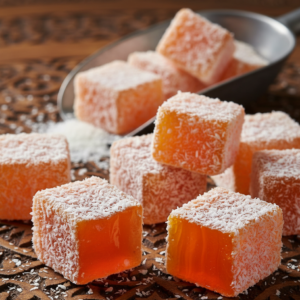 Narancs ízű török csemege