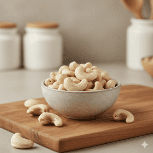 Raw cashew nuts